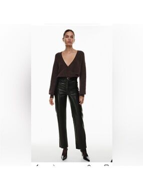 Wilfred The Melina began Black Leather pants